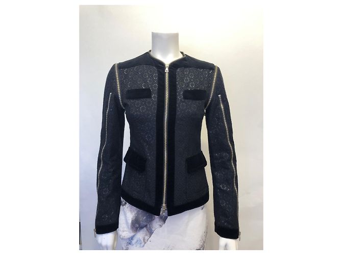 Autre Marque Atos Lombardini Jacke Schwarz - Ansicht 6