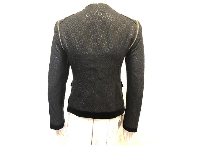 Autre Marque Atos Lombardini Jacke Schwarz - Ansicht 9