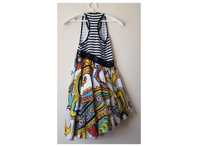 Miss Sixty Baumwollkleid Mehrfarbig Größe S Mehrfarben - Ansicht 3