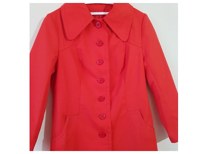 Autre Marque Trench Arancione - vista 2