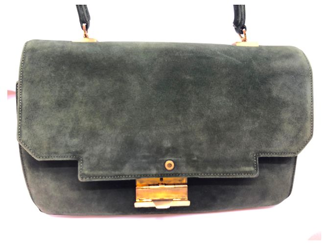 Hermès Vintage Tasche Olivgrün - Ansicht 3