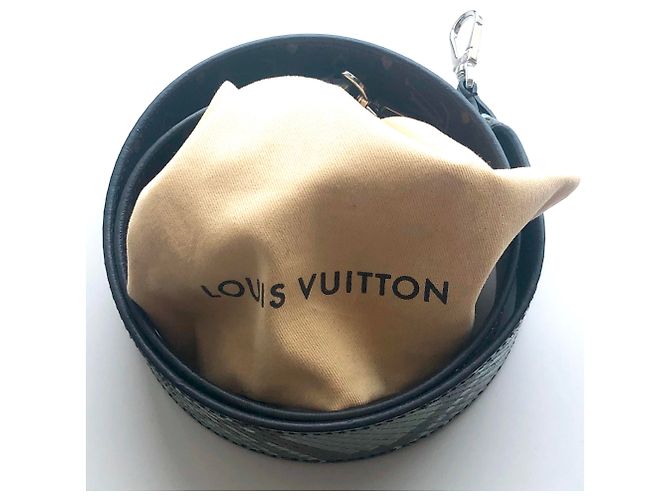 Louis Vuitton Alça de Ombro Vuitton Python Marrom Verde claro - vista 9