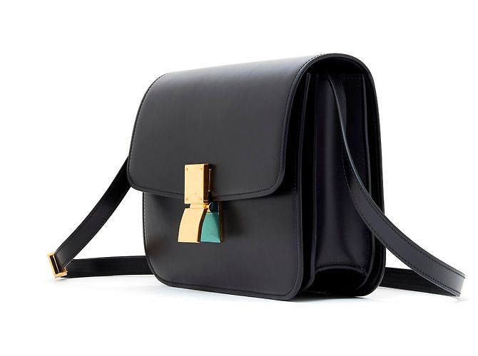 Céline SCATOLA CLASSICA NERA NUOVA - vista 2