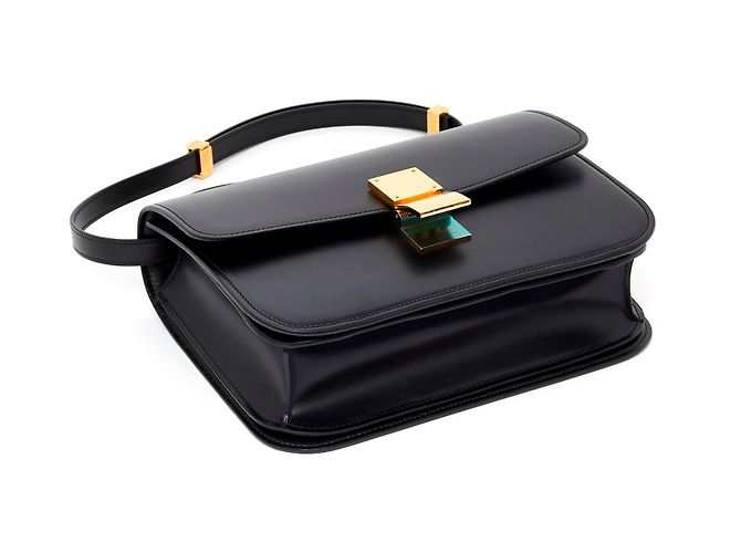 Céline SCATOLA CLASSICA NERA NUOVA - vista 4