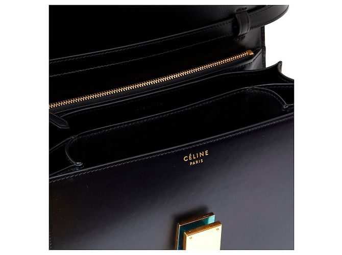 Céline SCATOLA CLASSICA NERA NUOVA - vista 5