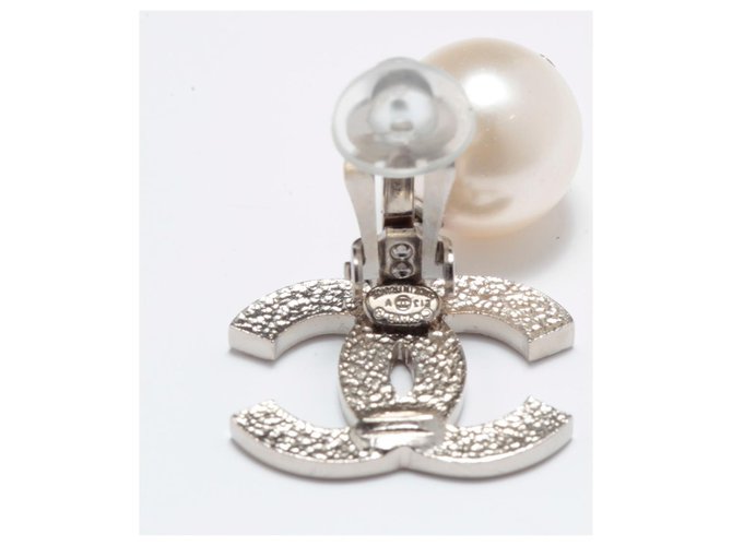 Chanel GROSSES SILBER CC GROSSE PERLE - Ansicht 2