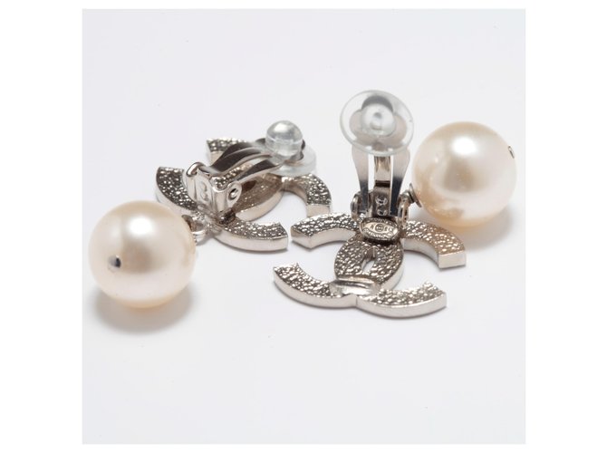 Chanel GROSSES SILBER CC GROSSE PERLE - Ansicht 3