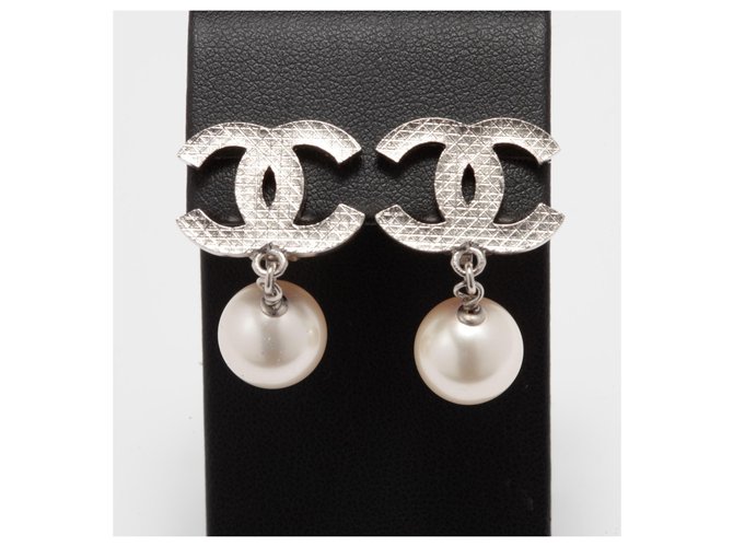 Chanel GROSSES SILBER CC GROSSE PERLE - Ansicht 4