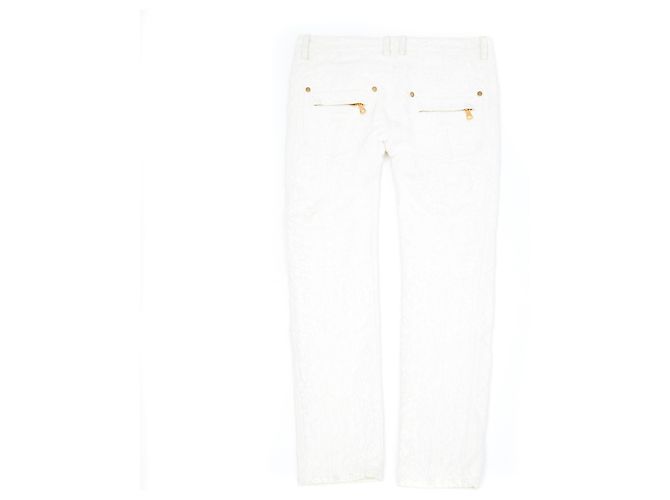 Balmain FORA BRANCO TEXTURED FR36 Cru - vista 3