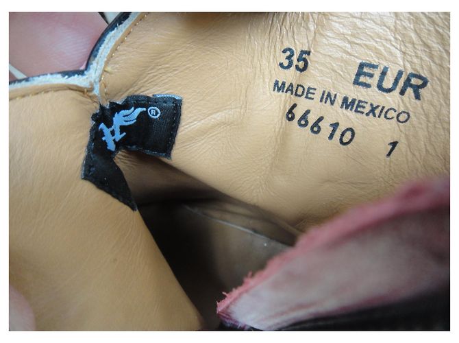 boots Mexicana état neuf - vue 7