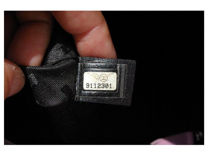 Borsa Chanel Cambon GM nera e rosa in pelle Nero - vista 6