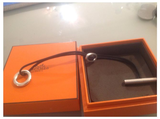 Pulsera Hermès Skipper Plata - vista 4