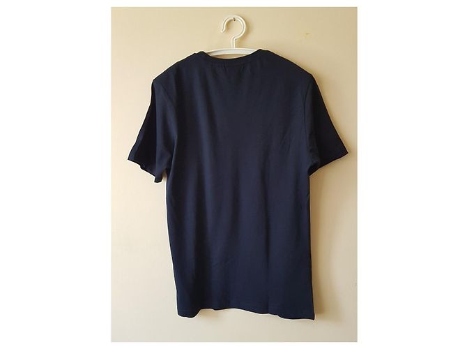 T-shirt Scotch and Soda blu cotone M - vista 2
