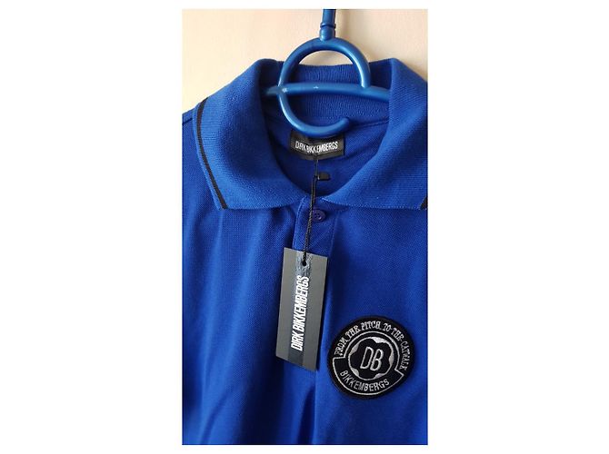 Dirk Bikkenbergs Polo Dirk Bikkembergs blu in cotone Taglia S - vista 4