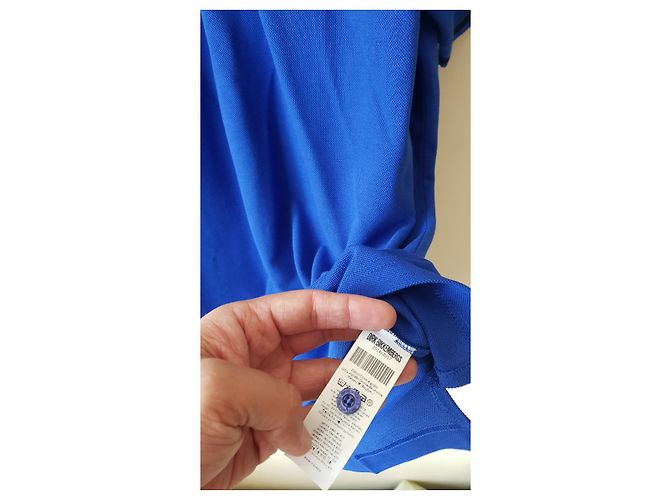 Dirk Bikkenbergs Polo Dirk Bikkembergs blu in cotone Taglia S - vista 5