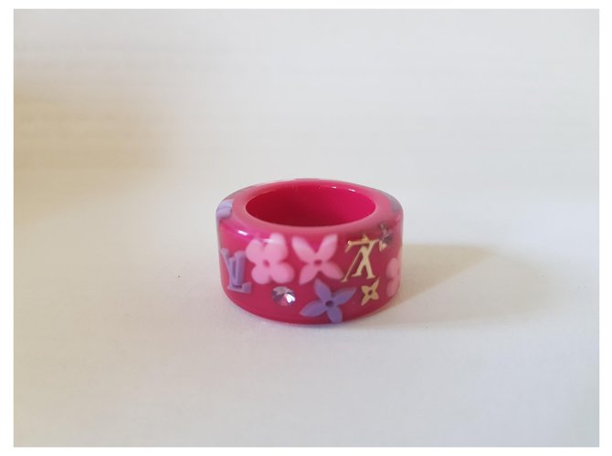 Louis Vuitton, Rosa Einschlussring Pink Mehrfarben - Ansicht 2