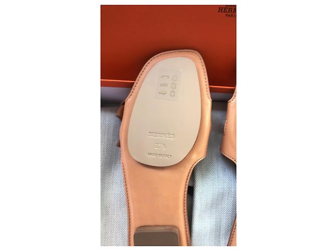 Hermès Hermes Remake Mules Bege - vista 7