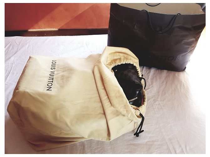 Louis Vuitton Eole 50 Ebano più damier - vista 21