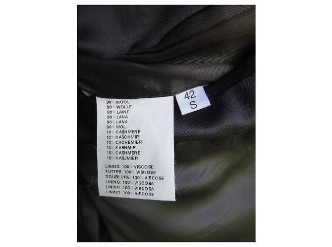 Autre Marque Flanelljacke Gieves & Hawkes Neuzustand Grau - Ansicht 3