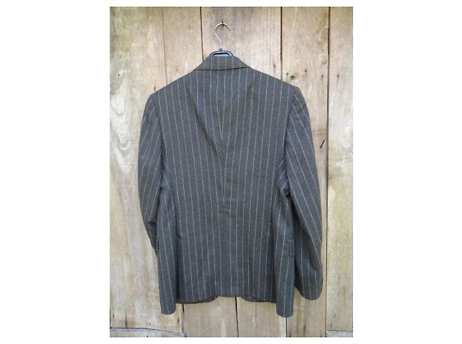 Autre Marque Flanelljacke Gieves & Hawkes Neuzustand Grau - Ansicht 4
