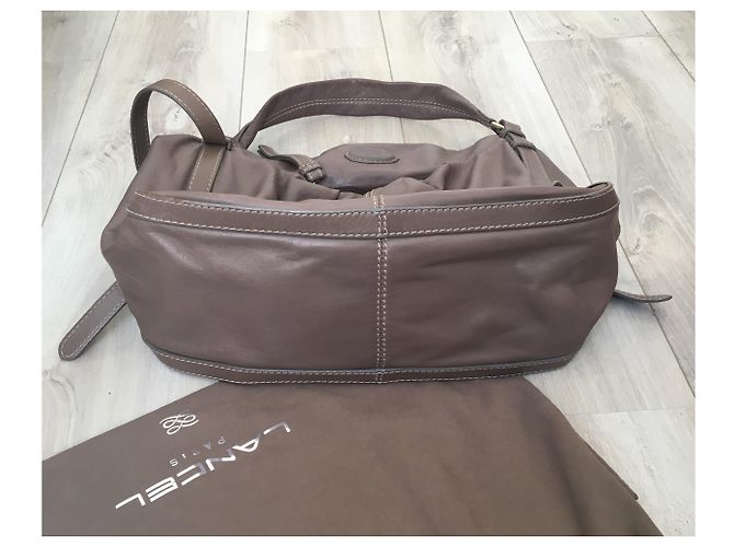 Borsa Angelina di Lancel Taupe - vista 8