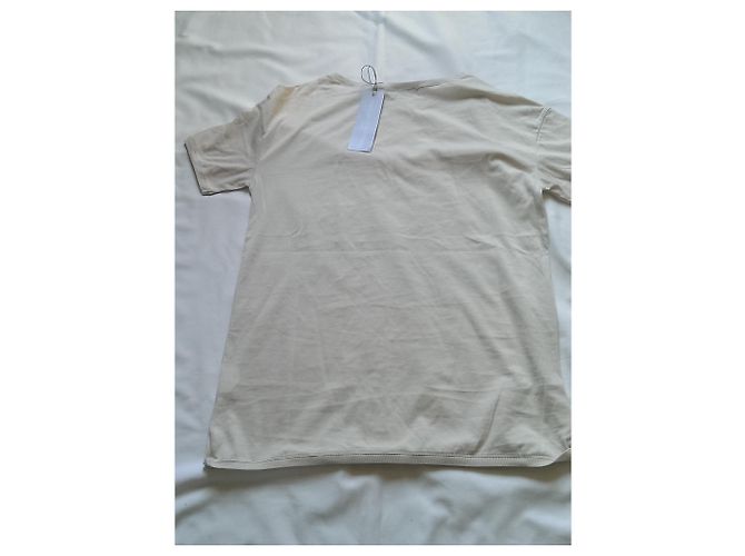 Autre Marque Camiseta de algodón beige Marc Gulden - vista 2