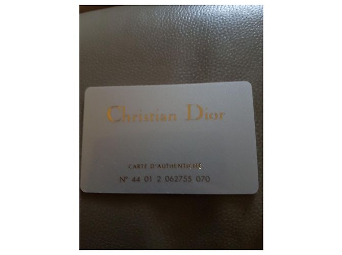 Christian Dior Lady Perla Borsa in pelle beige - vista 6