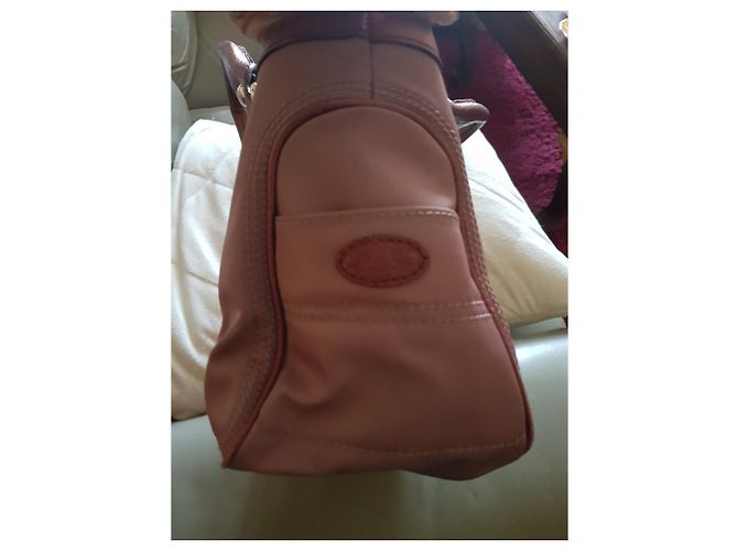 Borsa Céline Boogie Rosa in Pelle e Tessuto - vista 5