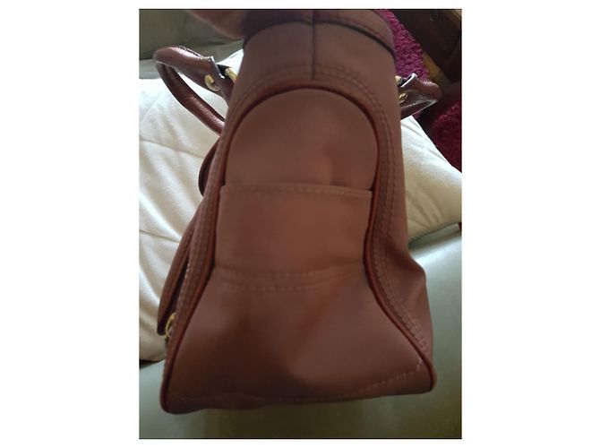 Borsa Céline Boogie Rosa in Pelle e Tessuto - vista 6