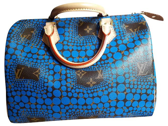 Louis Vuitton Speedy 30 Blau - Ansicht 2