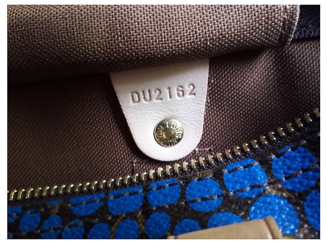 Louis Vuitton Speedy 30 Blau - Ansicht 3