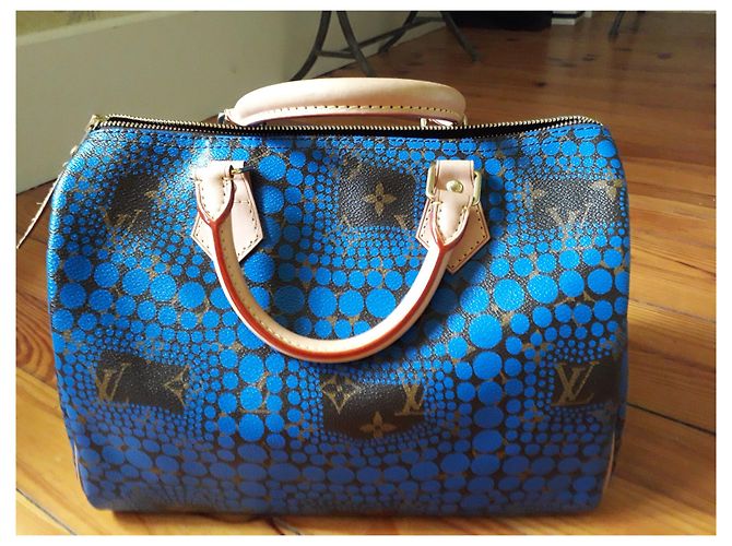 Louis Vuitton Speedy 30 Blau - Ansicht 9