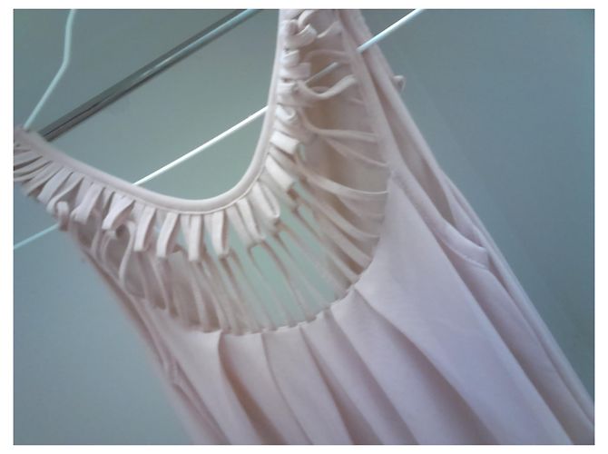 Autre Marque Empire Kleid Viskose Flesh XS - Ansicht 3