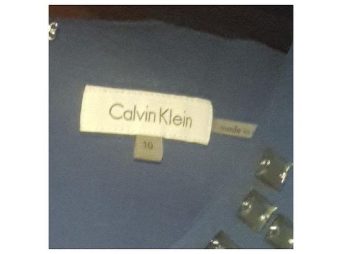 Abito blu senza maniche Calvin Klein lunghezza ginocchio - vista 7