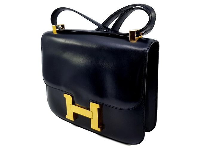 Hermès Constance 23 Black Box Leder Schwarz - Ansicht 2