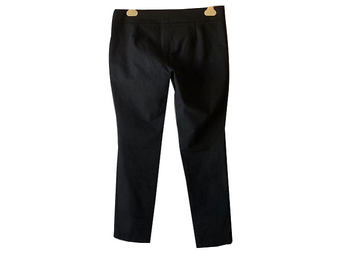 Gucci Pantalón de algodón negro estilo marinero. - vista 2