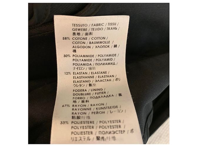 Gucci Pantalón de algodón negro estilo marinero. - vista 7