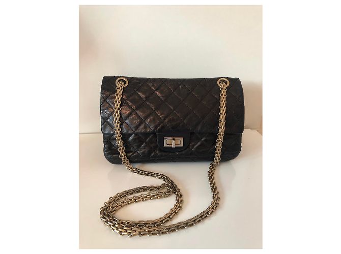 2.55 Chanel Reedición Negro - vista 3
