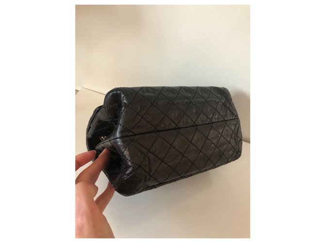 2.55 Chanel Reedición Negro - vista 5