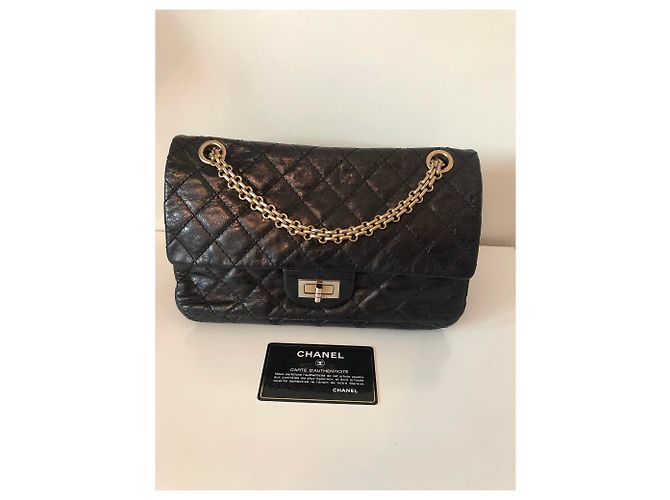 2.55 Chanel Reedición Negro - vista 6