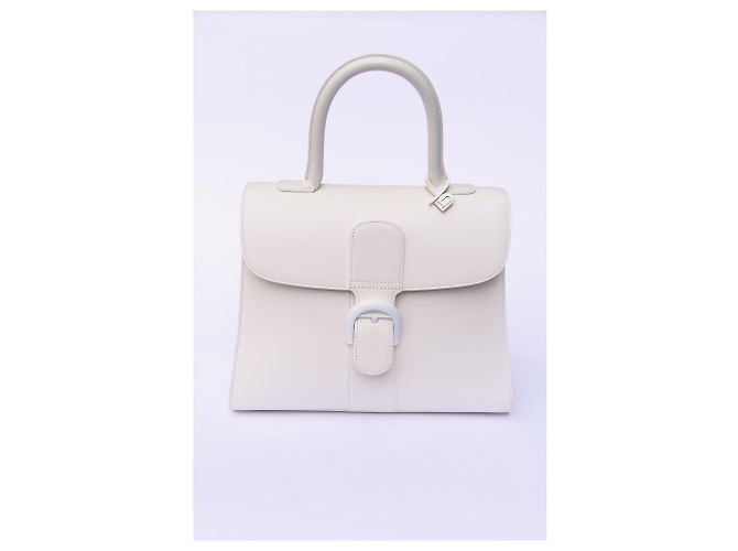 Delvaux The Brilliant MM Ivory - con Grigri Circle GM, Undercover in bianco e nero Bianco sporco - vista 4