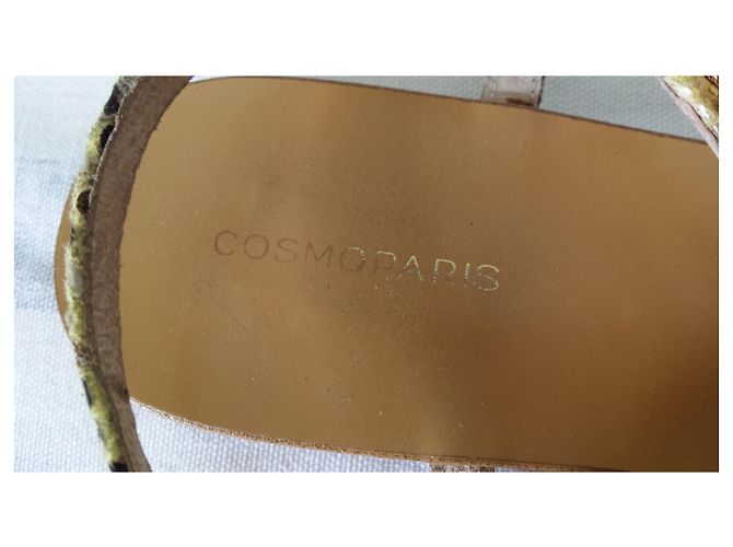 Autre Marque Sandali in pelle SUBLIMES HANIA SNAKE COSMOPARIS Multicolore - vista 6