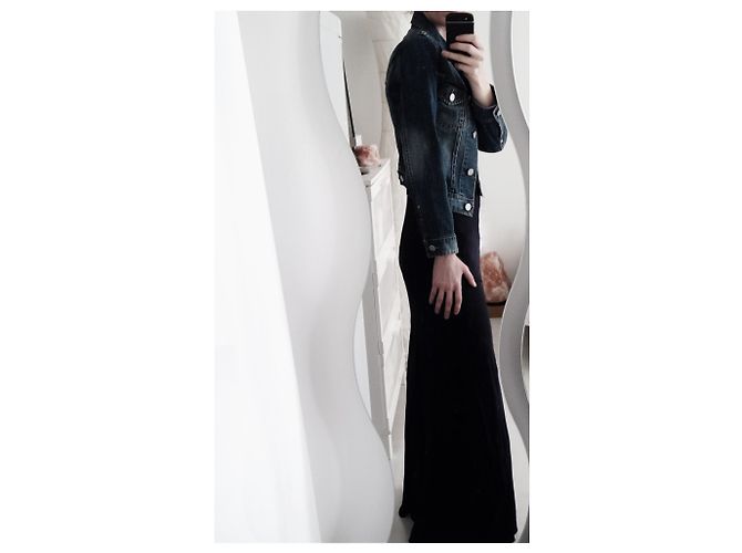 Autre Marque Giacca in denim Wåven Cilla Blu Navy XS - vista 11