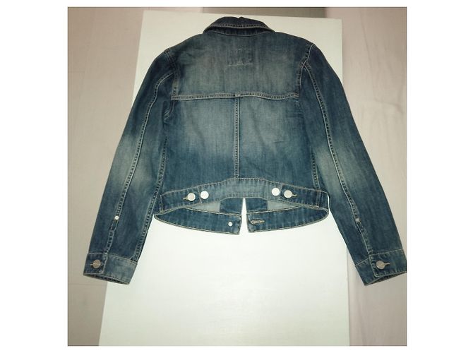Autre Marque Giacca in denim Wåven Cilla Blu Navy XS - vista 3
