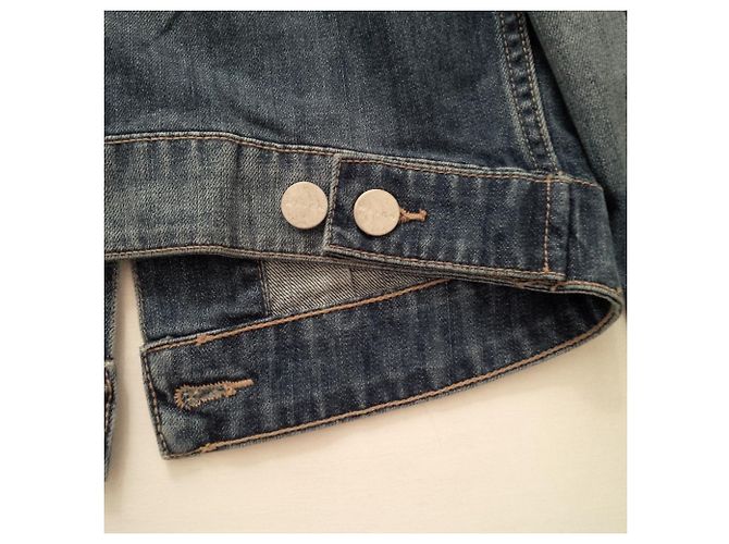 Autre Marque Giacca in denim Wåven Cilla Blu Navy XS - vista 6