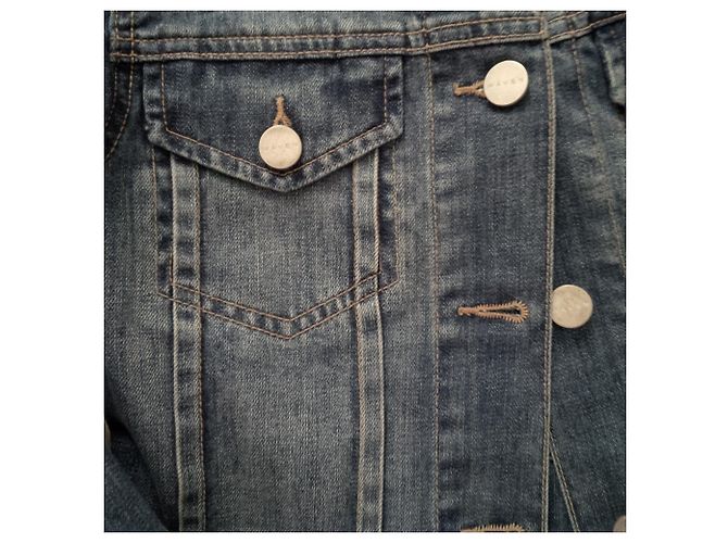 Autre Marque Giacca in denim Wåven Cilla Blu Navy XS - vista 8
