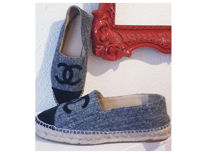 Chanel Espadrilles 39 Grau - Ansicht 2
