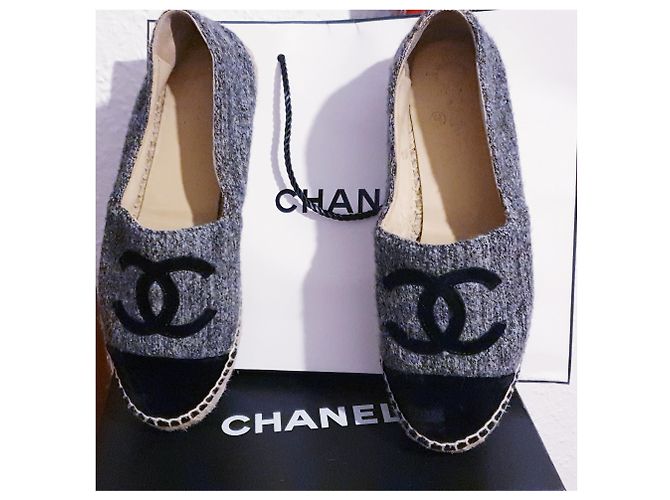 Chanel Espadrilles 39 Grau - Ansicht 6