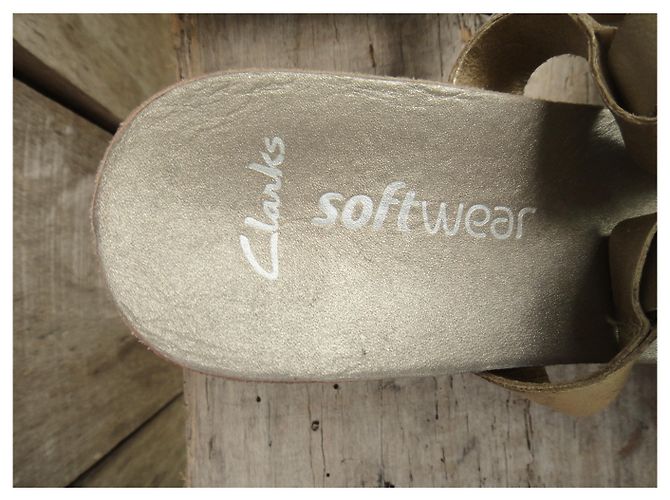 Sandali "sftwear" di Clarks D'oro - vista 2
