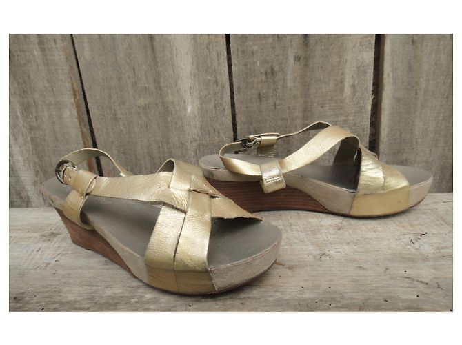 Sandali "sftwear" di Clarks D'oro - vista 4